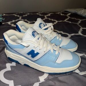 New Balance Blue and White Sneakers